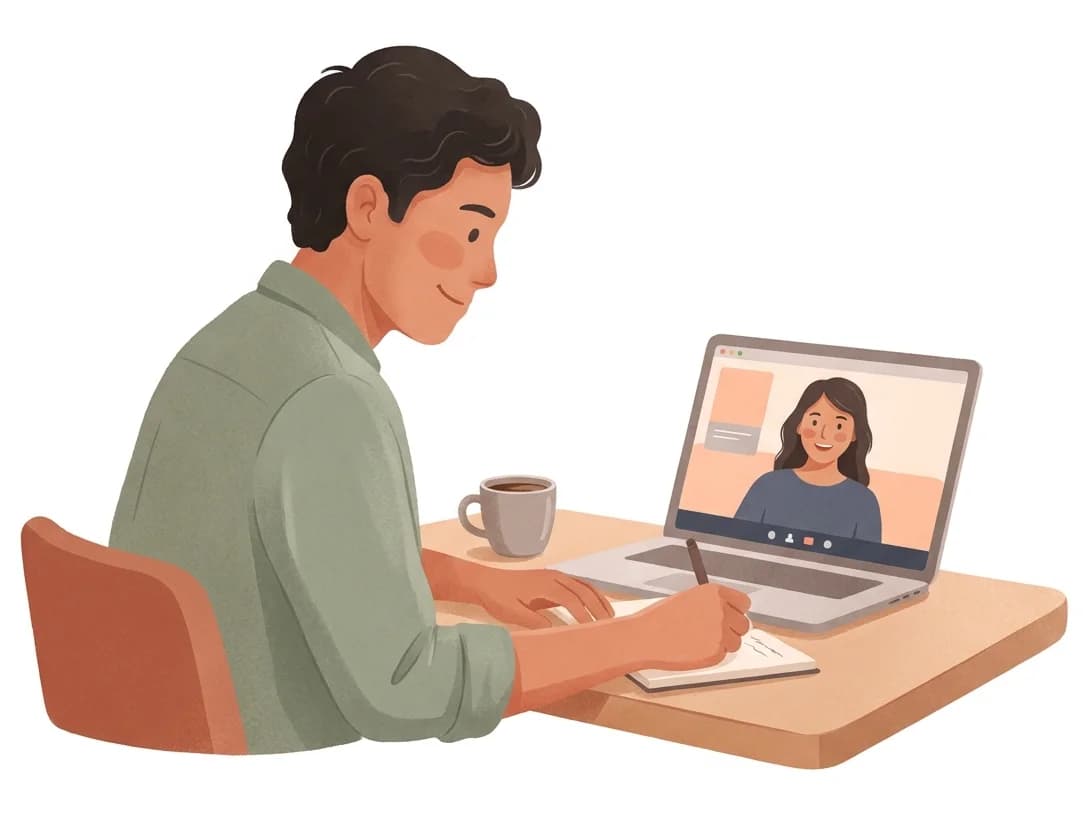Ilustrasi kelas Claude 1-on-1 Private Session